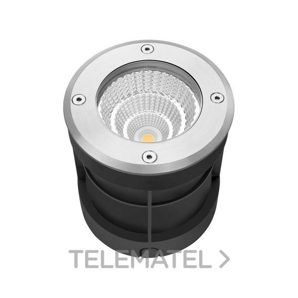 FOCO EMPT.P/SU.7W 500lm 3000K INOX CRIST.TEMPL.IP67 Al