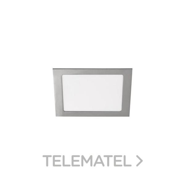 PANEL LED CUADRADO 12W 940lm 3000K IP20 NÍQUEL