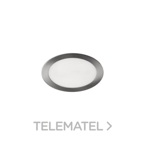 PANEL LED REDONDO 12W 940lm 4000K IP20 NÍQUEL