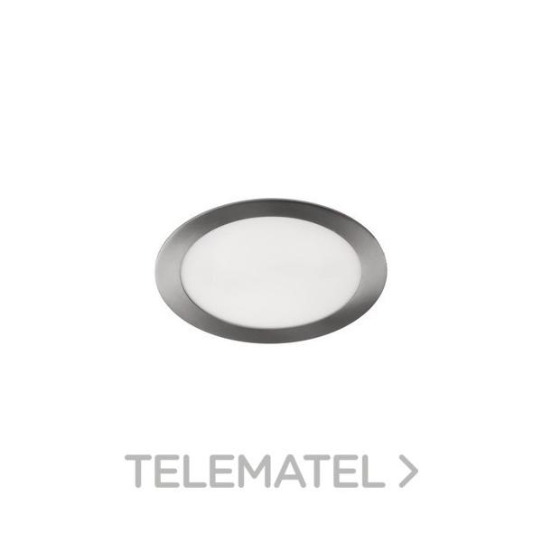 PANEL LED REDONDO 12W 940lm 6000K IP20 NÍQUEL