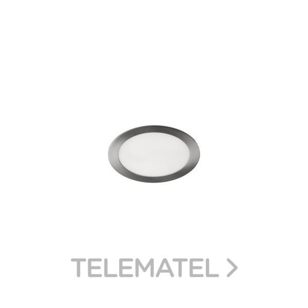 PANEL LED REDONDO 6W 450lm 6000K IP20 NÍQUEL