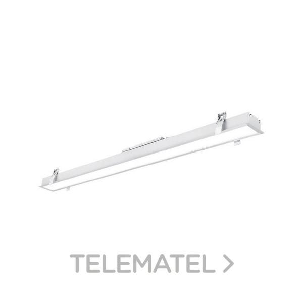 PANTALLA DE ALUMINIO 50W 6000lm PARA EMPOTRAR EN TECHO DE ESCAYOLA IP20 BLANCO