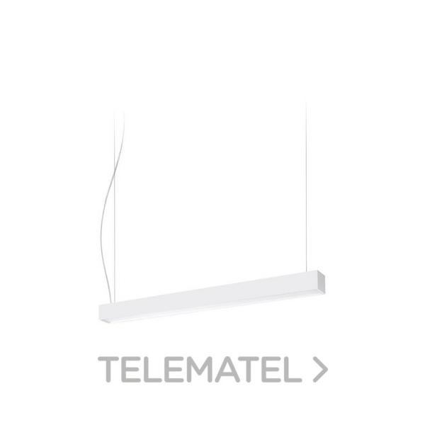 PANTALLA LED 40W 4000lm 3000K PARA SUPERFICIE O COLGANTE DE ALUMINIO IP20 BLANCO