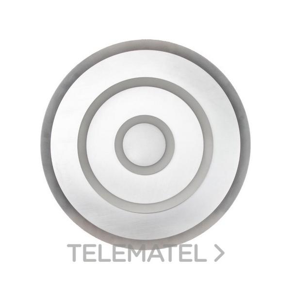 PLAF.LED 50W 4100lm Al METAL ACRIL.CUYA TEMP.COLOR INTENS.PUEDEN SER CONTROLADAS