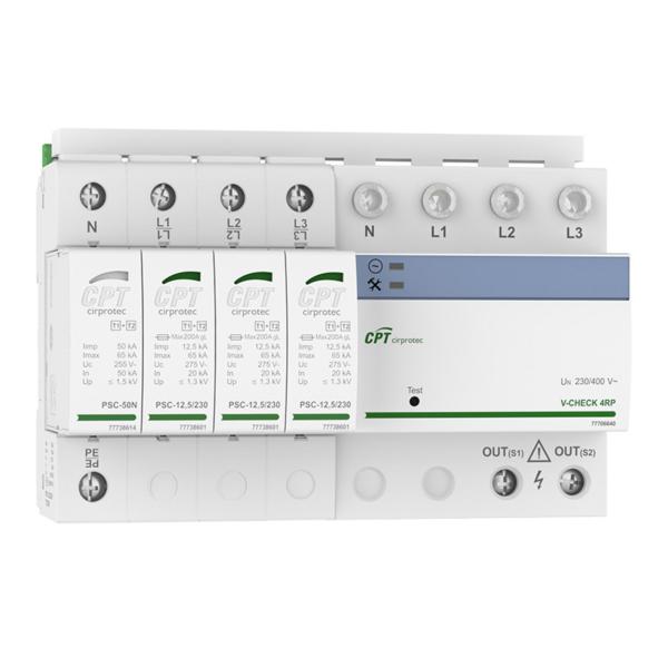 PTR.CONTRA SBT.ACTUACIÓN SB.BET.+PROT.CONTRA SBT.TTAS.1+2 12,5kA 4P TT(3+1)