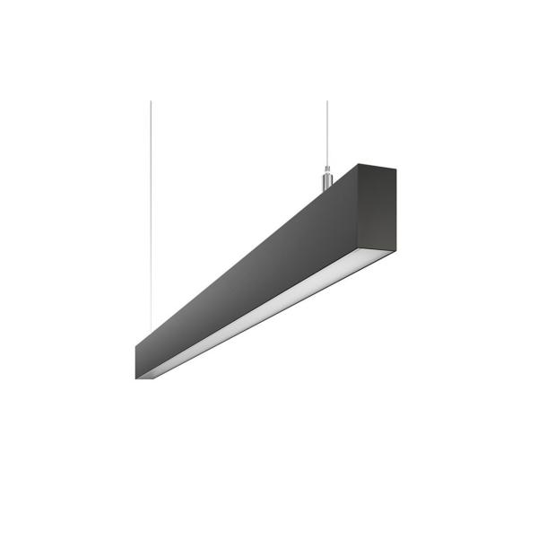 LUMINARIA LINEAL NEXUS DE 1690mm 70W 230Vac 7350lm CCT CASAMBI NEGRA