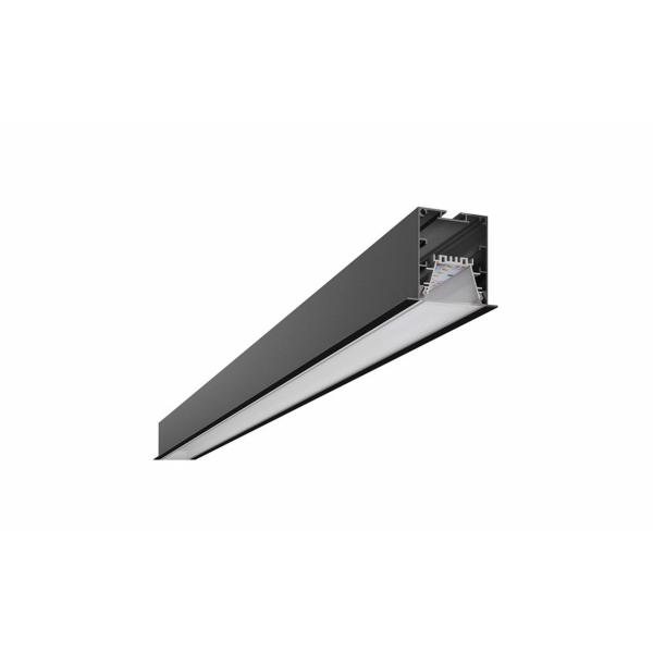 LUMINARIA URBAN E DE 1130mm 42W 4410lm 2700K CASAMBI NEGRA DIFUSOR OPAL