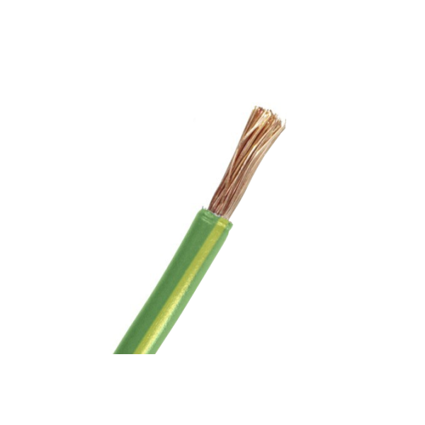 CABLE LISTIN LIBRE HALOGENOS 1,5mm. AMARILLO/VERDE